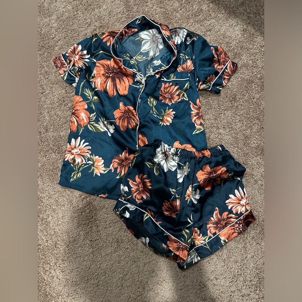 Silky Pajama Set